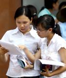 Đáp án đề thi tuyển sinh Đại học 2010 môn Sinh khối B