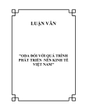 Đề tài "ODA ĐỐI VỚI QUÁ TRÌNH PHÁT TRIỂN  NỀN KINH TẾ VIỆT NAM"