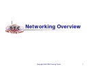 Networking Overview