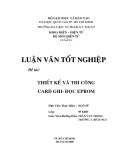 Luận văn tốt nghiệp : Thiết kế và thi công Card ghi - đọc EPROM