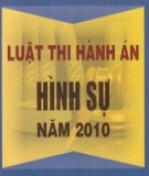 Luật thi hành án hình sự năm 2010