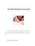 Thở nhanh: Dấu hiệu trẻ bị viêm phổi 