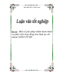 Đề tài  “Một số giải pháp nhằm hoàn thiện và phát triển hoạt động bảo lãnh tại chi nhánh NHĐT-PT HN”