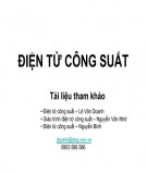 Bài giảng môn Điện tử công suất