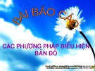 Báo cáo "Các phương pháp biểu hiện bản đồ"