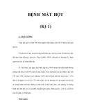 BỆNH MẮT HỘT (Kỳ 1)