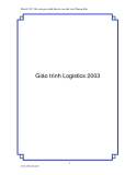 Giáo trình Logistics 2003