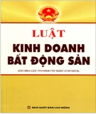 Luật Kinh doanh bất động sản năm 2014