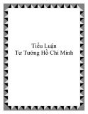Tiểu Luận Tư Tưởng Hồ Chí Minh