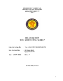 ĐỒ ÁN BỘ MÔN ĐIỀU KHIỂN CÔNG NGHIỆP