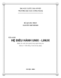 Giáo trình Hệ điều hành Unix - Linux - Hà Quang Thụy, Nguyễn Trí Thành