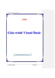 Giáo trình  Hệ điều hành Visual Basic