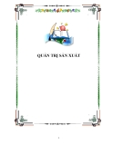 Quản trị sản xuất