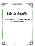 Luận văn: Bút pháp kỳ ảo trong Trăng non của Stephenie Meyer