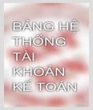 Hệ thống tài khoản kế toán - Bằng tiếng Anh