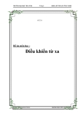 Đồ án môn học - Điều khiển từ xa