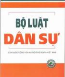 Luật 33/2005/QH11 - Bộ luật dân sự