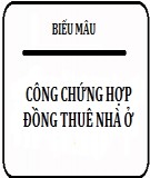 Công chứng hợp đồng thuê nhà ở