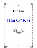 Tiểu luận: Hàn cơ khí