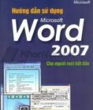 Cách hướng dẫn sử dụng word 2007