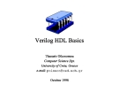 Verilog HDL basics