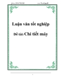 Đồ án chi tết máy