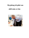 Cách Dự phòng tái phát sau nhồi máu cơ tim  