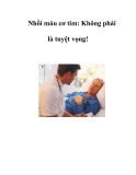 Nhồi máu cơ tim: Không phải là tuyệt vọng!  