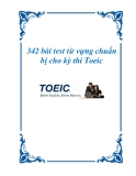 342 bài test từ vựng chuẩn bị cho kỳ thi Toeic