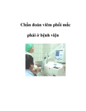 Chẩn đoán viêm phổi mắc phải ở bệnh viện 