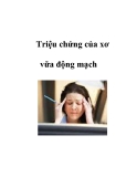 Triệu chứng của xơ vữa động mạch  