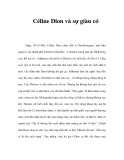 Céline Dion và sự giàu có  