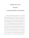 BÀI HỌC NGÀN VÀNG - CHƯƠNG X  