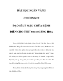 BÀI HỌC NGÀN VÀNG - CHƯƠNG IX 