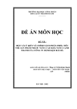 Đồ án môn học: "Một vài ý kiến về chính sách phân phối, tiêu thụ sản phẩm nhằm nâng cao khả năng cạnh tranh công ty bánh kẹo Hải Hà"