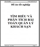 Đồ án tốt nghiệp: Tìm hiểu và phân tích bài toán quản lý khách sạn
