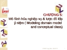 Mô hình hoá nghiệp vụ và lược đồ lớp ý niệm