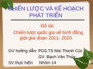 Chiến lược quốc gia về bình đẳng giới