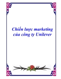 Báo cáo: Chiến lược marketing của công ty Unilever