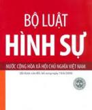 Bộ Luật hình sự của nước Cộng hoà xã hội chủ nghĩa Việt Nam Số 15/1999/QH10 - Sửa đổi bổ sung 2009/QH12 ngày 19/6/2009