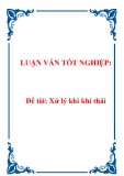 Đề tài: Xử lý khí khí thải