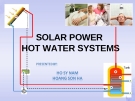 Solar hot water systems