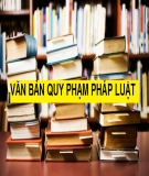 So sánh 2 loại văn bản: văn bản áp dụng pháp luật và văn bản quy phạm pháp luật