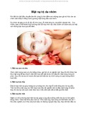 Cách làm nhiều mặt nạ trị da nhờn