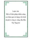 Luận văn - Phân tích tình hình tài chính công ty cổ phần Sao Việt