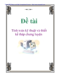 Đề tài: Tính toán kỹ thuật và thiết kế tháp chưng luyện