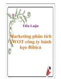 Tiểu luận: Marketing phân tích SWOT công ty bánh kẹo Bibica