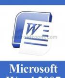 Hướng dẫn sử dụng Microsoft Word 2007