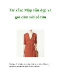 Tư vấn: Mập vẫn đẹp và gợi cảm với cổ tim