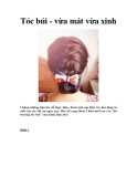 Tóc búi - vừa mát vừa xinh